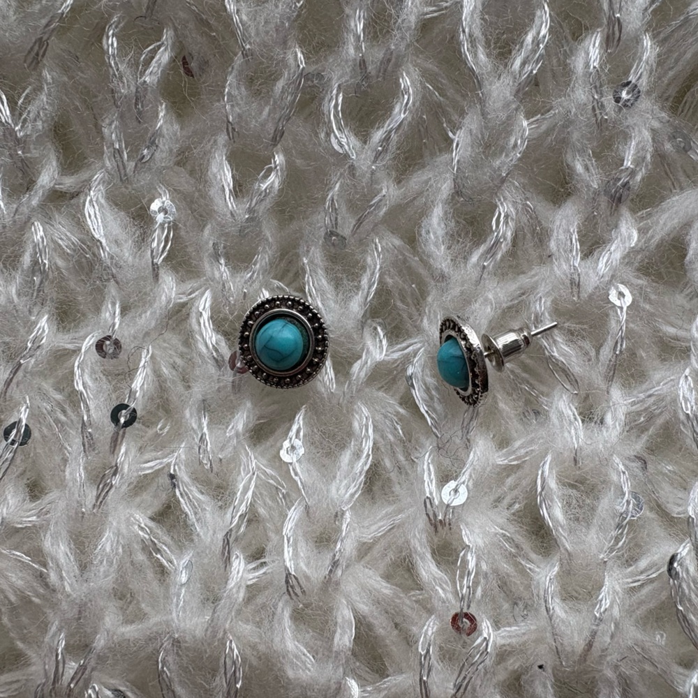 🎁 3for1 or FREE WITH PURCHASE - Turquoise Stud Earrings